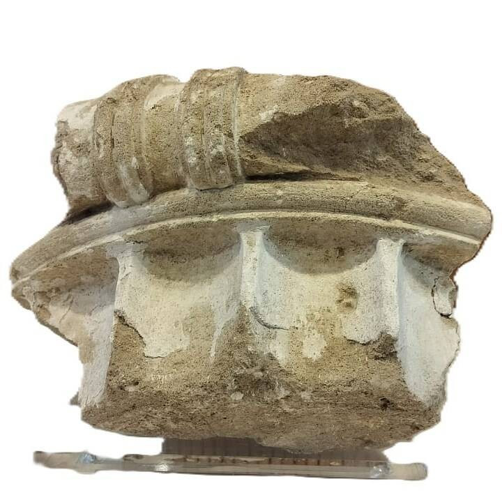 Trong chuyến thăm một khu vực mới được khai quật của thành phố Olympia cổ ở Hy Lạp vào những năm 1960, một nữ du khách người Đức đã nhìn thấy một vật thu hút sự chú ý của mình. Bà nhặt nó rồi mang về Đức, giữ hiện vật này trong hơn 5 thập kỷ tiếp theo. Ảnh: Greek Ministry of Culture/Facebook.