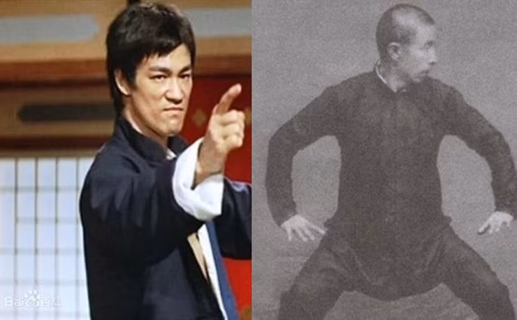 Lộc Đường (phải) xếp trên Lý Tiểu Long 7 bậc, cả sự nghiệp thi đấu ông chưa từng biết thua ai