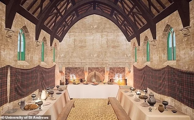 Tuy nhiên, trước khi các lãnh chúa sinh sống tại các hòn đảo nhỏ trên hồ Loch Finlaggan, khu vực này từng tồn tại một lâu đài. Ảnh: University of St. Andrews.