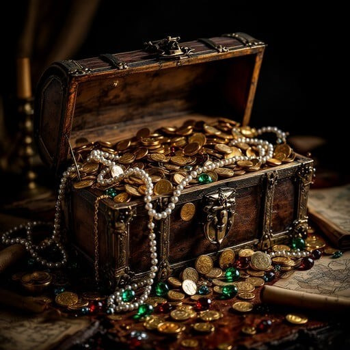 Về sau, Levasseur được cho là cất giấu toàn bộ số số của cải tích lũy được trong những năm làm cướp biển tại địa điểm bí mật trên đảo Mahé. Ảnh: stockcake.com.