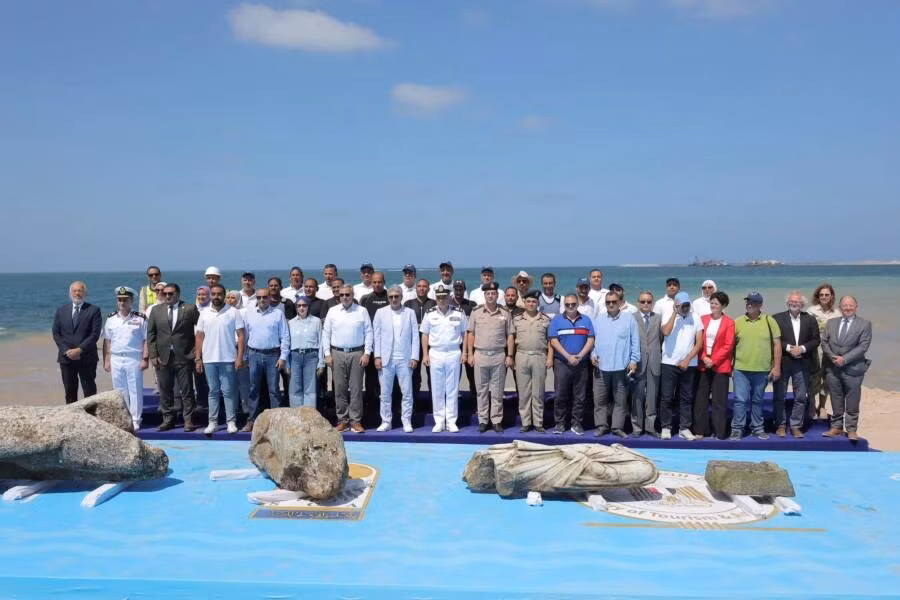 Canopus là một trong những thành phố quan trọng nhất của Ai Cập trong thời kỳ Ptolemaic (năm 305 trước Công nguyên đến năm 30 trước Công nguyên), đóng vai trò là trung tâm tôn giáo dành riêng cho thần Serapis và là địa điểm tổ chức các lễ hội lớn thu hút du khách từ khắp Địa Trung Hải tới vui chơi, giải trí. Ảnh: Egyptian Ministry of Tourism and Antiquities.