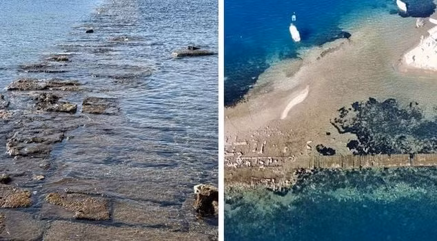 Thành phố Myndos từng là một cảng biển quan trọng vào thời cổ đại. Nằm trên bán đảo Bodrum ngày nay, Myndos từng giữ vị trí chiến lược trên tuyến giao thương của biển Aegean. Ảnh: en.haberler.com.