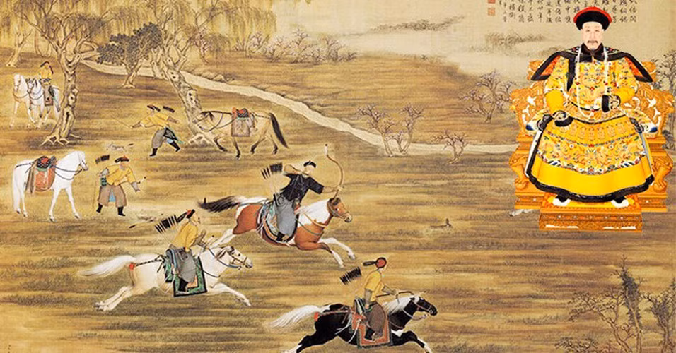 Theo quy định của triều đình, hoàng đế là người có địa vị và quyền lực lớn nhất vương triều nhà Thanh. Ông hoàng này thường dùng bữa một mình. Đây là một hành vi tượng trưng cho sự mối quan hệ giữa quân - thần.