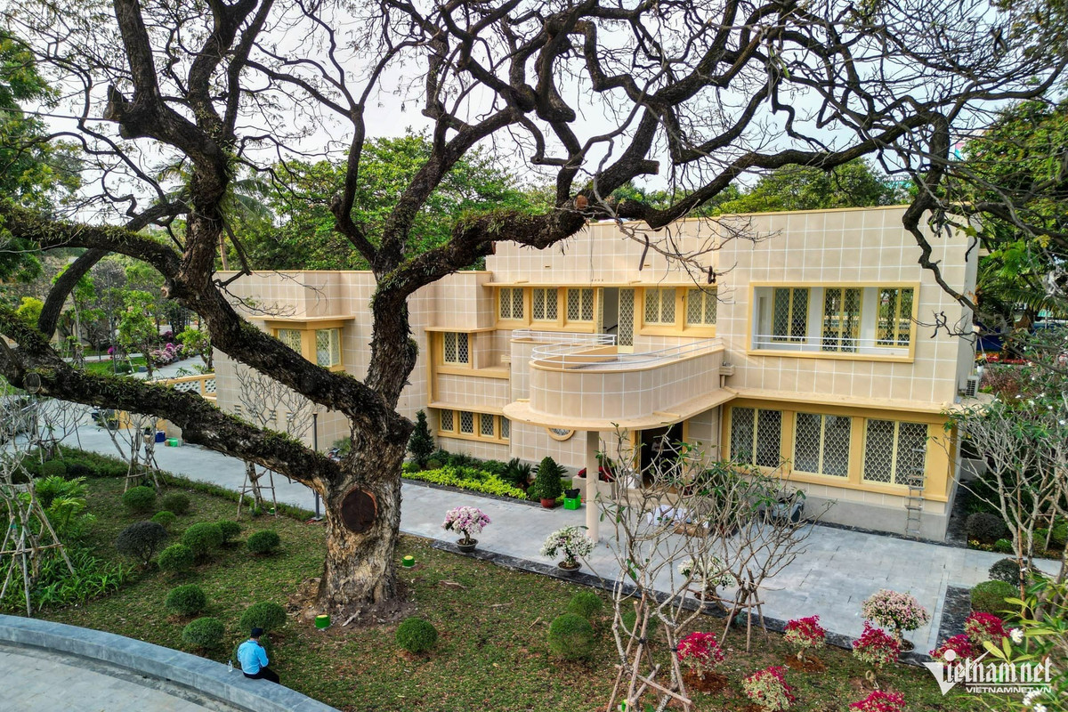 Toàn bộ hệ cây xanh cổ thụ trong công viên được giữ gìn; các biệt thự cũ được tôn tạo, mở ra không gian triển lãm, thư viện…