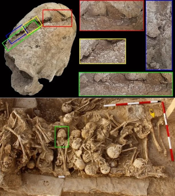 Trong nghiên cứu mới, nhóm chuyên gia thông tin chi tiết về chấn thương đã giết chết một phụ nữ trẻ, được gọi là BG1.12,vào khoảng 6.200 năm trước. Ảnh: Zohreh Prehistoric Project/Mahdi Alirezazadeh.