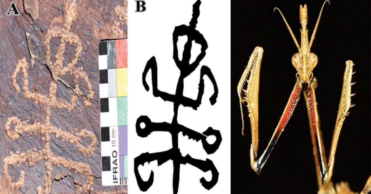 Tuy nhiên, những người thợ chạm khắc không đơn thuần mô tả lại hình ảnh một con bọ ngựa thông thường. Thay vào đó, họ chạm khắc sinh vật dường như là nửa người nửa bọ ngựa. Ảnh: Mohammad Naserifard.