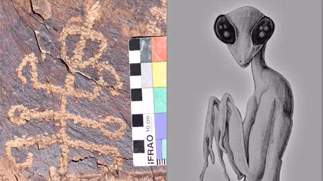 Một số chuyên gia cho rằng, vào thời tiền sử, con người coi bọ ngựa là loài vật huyền bí và thường khắc họa hình ảnh của chúng tại nhiều nơi trên thế giới. Thậm chí, từng có thời điểm bọ ngựa được xem là sinh vật ngoài hành tinh. Ảnh: monkeyandelf.