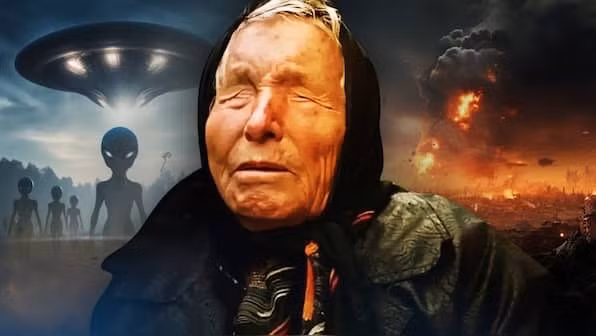 Theo các câu chuyện được truyền miệng, bà Vanga từng nhìn thấy một tàu vũ trụ khổng lồ tiến vào bầu khí quyển Trái đất. Ảnh: Firstpost.