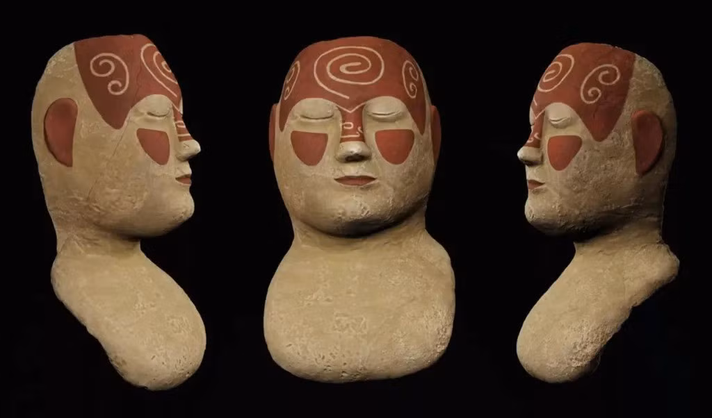 26 mặt nạ của người Tashtyk đã được phục chế hoàn toàn. Hầu hết những hiện vật này được tìm thấy trong tình trạng bị vỡ thành nhiều mảnh. Ảnh: arkeonews.