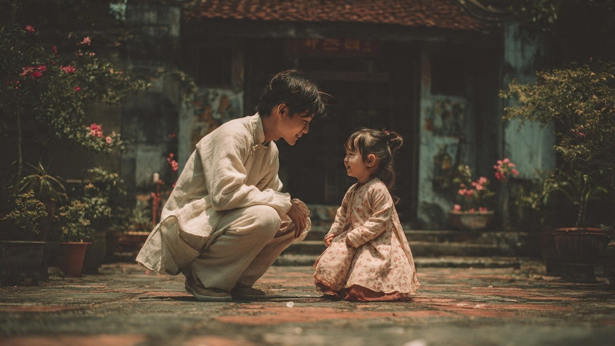 Lời chúc Ngày Quốc tế Đàn ông 19/11 dành cho bố: Khi còn nhỏ, con theo bố đi khám phá thế giới. Khi lớn lên, con nhận ra rằng con chính là cả thế giới của bố.