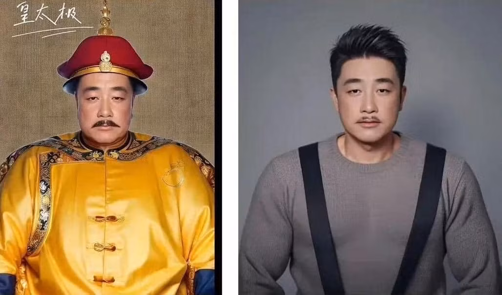 Hoàng đế sáng lập nên triều đại nhà Thanh - Hoàng Thái Cực toát lên khí chất quyền quý giống như một doanh nhân thành đạt trong ảnh phục dựng bằng AI.