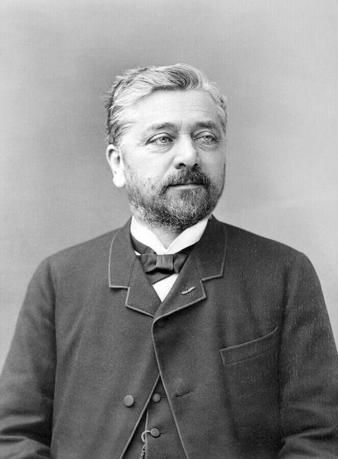 Kỹ sư người Pháp Gustave Eiffel được xem là một trong những kiến trúc sư vĩ đại nhất mọi thời đại. Ông là "tác giả" của nhiều công trình kiến trúc nổi tiếng thế giới. Trong đó, 2 công trình được nhiều người biết đến nhất là: tháp Eiffel (Pháp), Tượng Nữ thần Tự do (Mỹ). Ảnh: Wikimedia Commons.