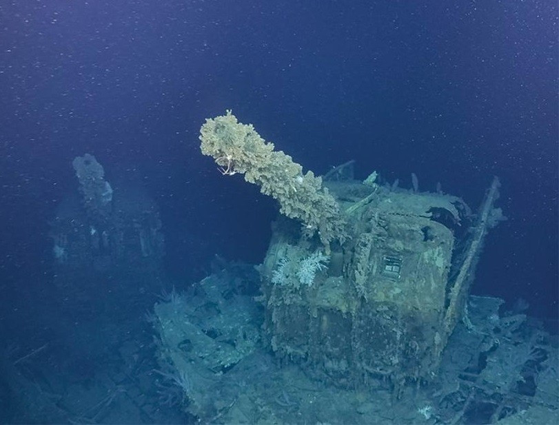 Những tàu chiến này bị đánh chìm trong Trận chiến đảo Guadalcanal diễn ra hồi Thế chiến 2. Ảnh: Naval History And Heritage Command.