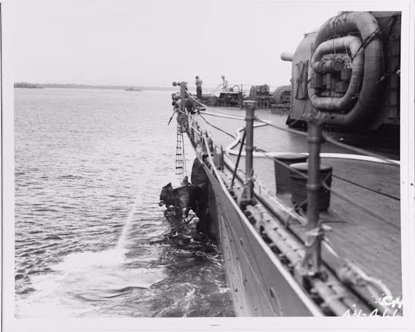 Chuyến thám hiểm biển sâu này giúp các chuyên gia làm sáng tỏ một số chi tiết về chiến thuật và diễn biến của Trận chiến đảo Guadalcanal ở Thái Bình Dương trong Thế chiến 2. Ảnh: U.S. Navy.