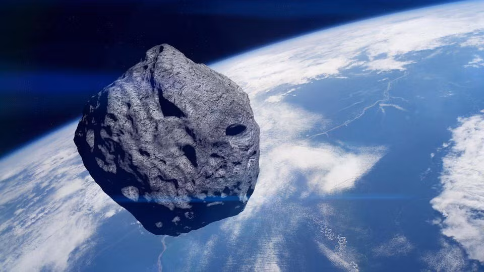 Xác suất va chạm của tiểu hành tinh 2024 YR4 với Mặt trăng được các chuyên gia từng dự đoán là 4,3%. Ảnh: Getty.