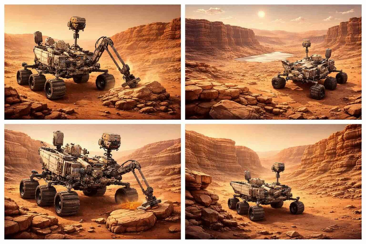 Những phân tử hữu cơ mạch dài được tạo thành từ hydro và carbon và có thể liên quan đến các hợp chất tương tự axit béo. Trên trái đất, những hợp chất này phần lớn được tạo ra bởi sinh vật sống. Ảnh: AI.