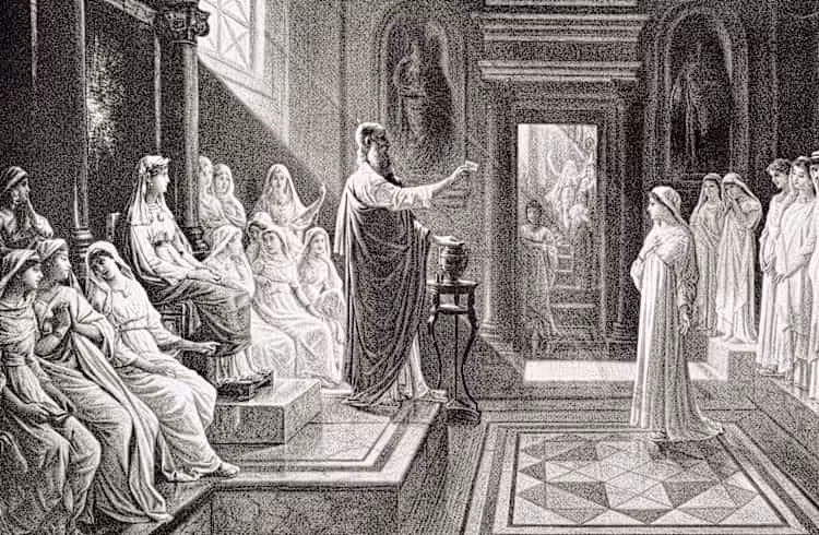 Thậm chí, một số gia đình quý tộc, thương nhân giàu có thuê gia sư riêng về dạy cho con gái sau khi con họ kết thúc thời gian học ở trường. Ảnh: Universal History Archive/Universal Images Group via Getty Images.