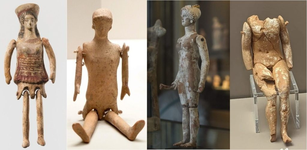 Trong một cuộc khai quật, các chuyên gia đã tìm thấy một con búp bê bằng gỗ thuộc về bé gái tên Crepereia Tryphaena, từng sống ở Rome vào thế kỷ thứ 2. Ảnh: talesoftimesforgotten.com.