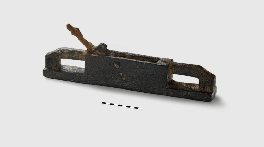 Kết quả phân tích vòng cây trên các cọc gỗ sồi được tìm thấy tại nơi từng là lòng sông Zihl cho thấy cây cầu này đã trải qua nhiều lần trùng tu. Bằng chứng là một số cọc gỗ có niên đại muộn nhất là năm 369 sau Công nguyên. Điều này có nghĩa là cây cầu đã được sử dụng trong hơn 400 năm. Ảnh: Daniel Marchand/Archaeological Service of the Canton of Bern.