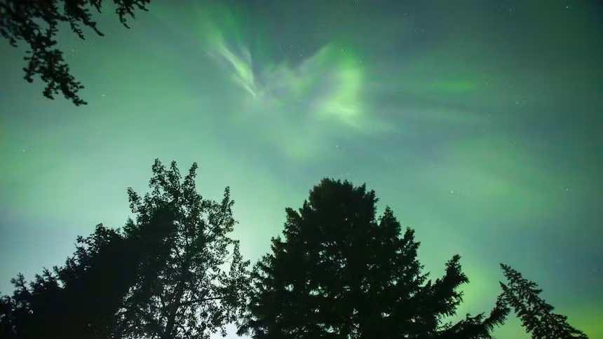 Theo dự báo từ Cơ quan Quản lý Khí quyển và Đại dương Quốc gia Mỹ (NOAA), hiện tượng này sẽ xuất hiện trên hầu hết các vùng của British Columbia, Alberta, Saskatchewan, Manitoba, Yukon, Lãnh thổ Tây Bắc, Nunavut, Labrador và các vùng phía Bắc Ontario, Quebec. Ảnh: Nicole Mortillaro/CBC.