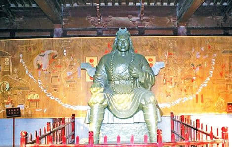 Tượng Võ Tòng ở Hàng Châu.