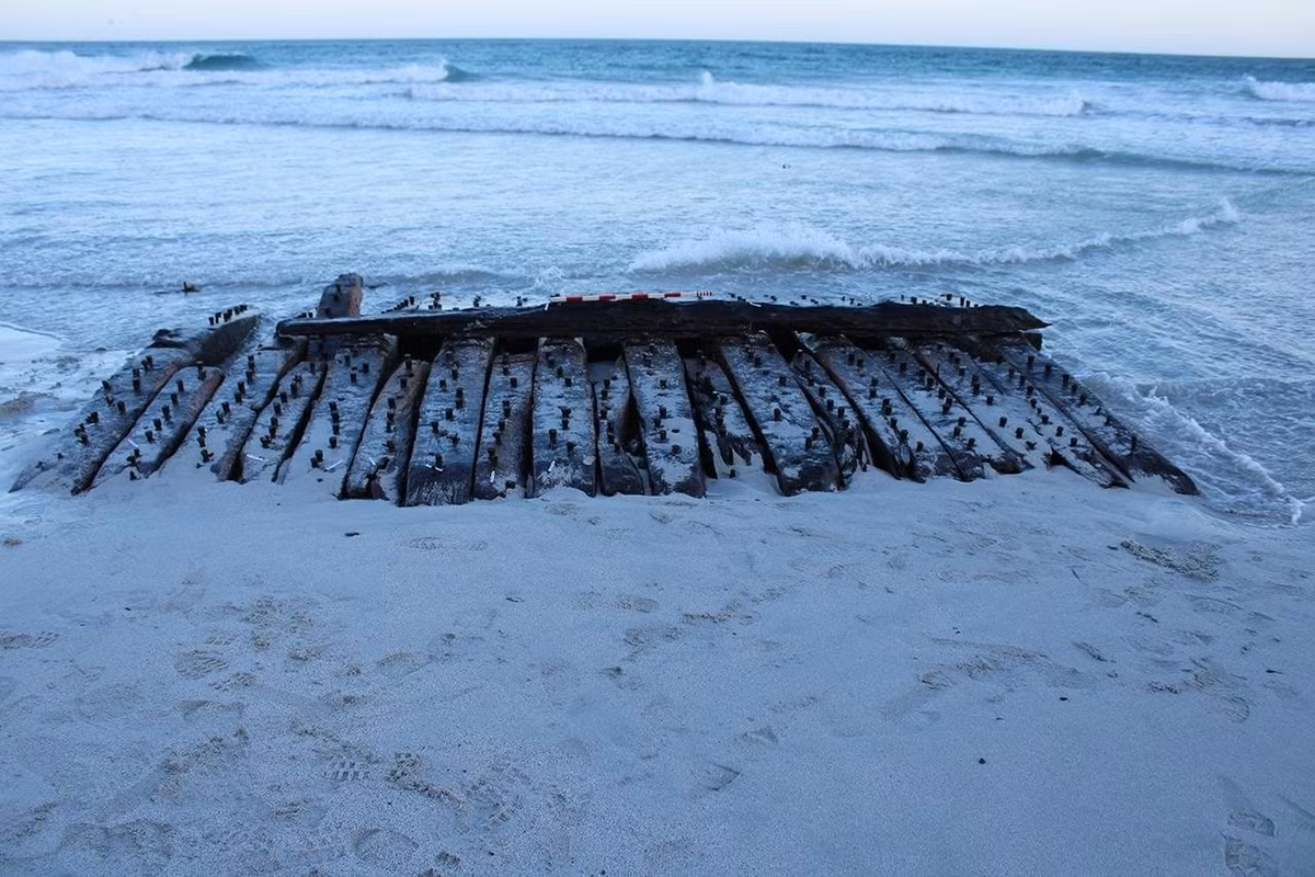 Tàu HMS Hind được đóng năm 1749 tại Chichester (Anh) và thuộc biên chế của Hải quân Hoàng gia Anh. Ảnh: Wessex Archaeology.