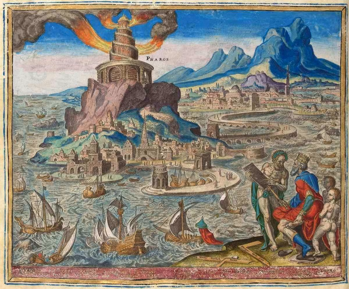 Alexandria sau đó trở thành thủ đô Ai Cập dưới triều đại Ptolemaic của các pharaoh Hy Lạp hóa (vị vua đầu tiên, được gọi là Ptolemy I Soter, là một trong những vị tướng đáng tin cậy nhất của Alexander) và là một trong những thành phố giàu có nhất thời cổ đại. Ảnh: Rijksmuseum.