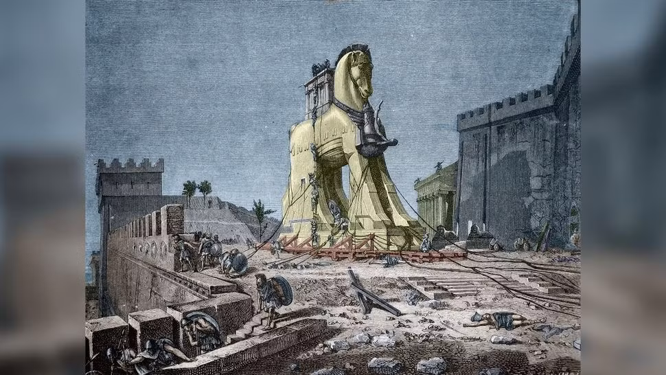 Số đá tìm thấy tại địa điểm khảo cổ này được xác định niên đại khoảng 3.200 - 3.600 năm trước. Thời điểm này trùng khớp với thời gian diễn ra cuộc Chiến tranh thành Troy mà theo các sử gia Hy Lạp diễn ra vào khoảng năm 1184 trước Công nguyên. Ảnh: Leemage/Corbis via Getty Images.