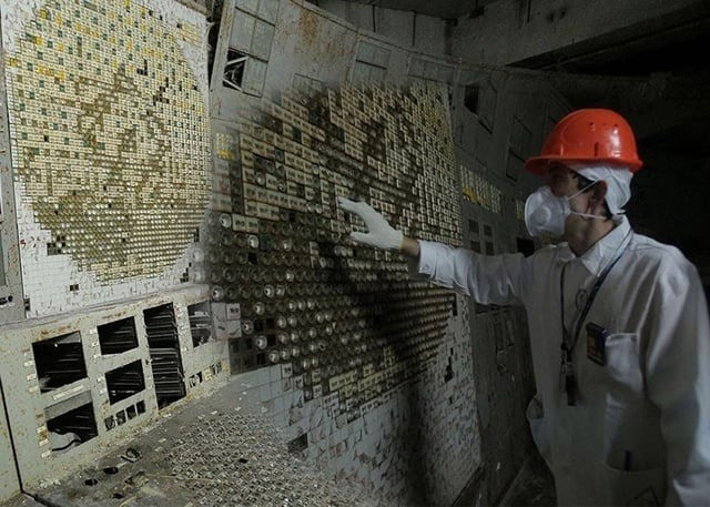 Cladosporium sphaerospermum là loài chiếm ưu thế nhất. Thậm chí, loại nấm này còn có xu hướng phát triển về phía các hạt phóng xạ. Ảnh: r/Damnthatsinteresting/reddit.