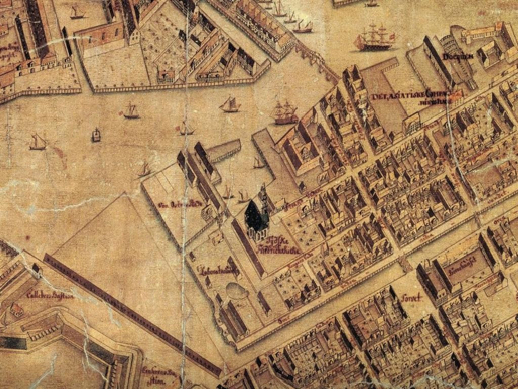 Để ngăn chặn các cuộc nổi loạn tương tự, tàu Christianus Quintus đã đi cùng tàu Fridericus Quartus, nâng tổng số người trên cả hai con tàu lên con số 800 (bao gồm cả thành viên thủy thủ đoàn và nô lệ). Tuy nhiên, 2 con tàu bị lạc đường trên đường đến thuộc địa tại đảo St. Thomas của Hà Lan. Ảnh: Geddes Eleverede kort, 1761, Museum of Copenhagen.