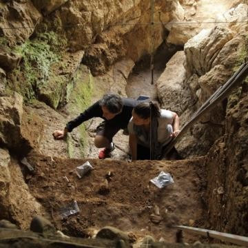 Cho đến cuối thời kỳ này, người Neanderthal đầu tiên mới đến khu vực này, sau đó cả người Denisovan và người Neanderthal cùng chung sống trong hang Denisovan. Ảnh: arch.ox.ac.uk.