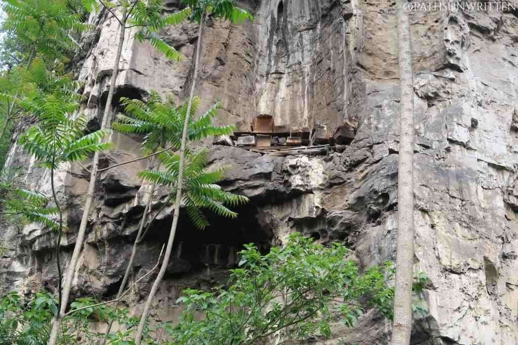 Kết quả cho thấy, khoảng 43 - 79% hệ gene của người Bo hiện đại có thể được truy nguyên trực tiếp từ những người cổ đại thực hiện mai táng trong "quan tài treo" ở Vân Nam. Nghiên cứu cũng chỉ ra truyền thống kéo dài hơn 3.000 năm này có nguồn gốc từ miền Đông Trung Quốc và sau đó lan rộng sang một số khu vực ở Đông Nam Á và Thái Bình Dương. Sự lan rộng của truyền thống này có khả năng được thúc đẩy bởi sự di cư của con người. Ảnh: pathsunwritten.com.