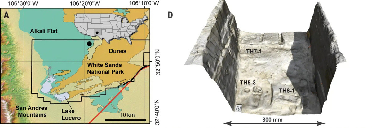 View - Lòng hồ khô cạn để lộ hàng chục dấu chân người kỳ lạ | Báo Tri thức và Cuộc sống - TIN TỨC PHỔ BIẾN KIẾN THỨC 24H
