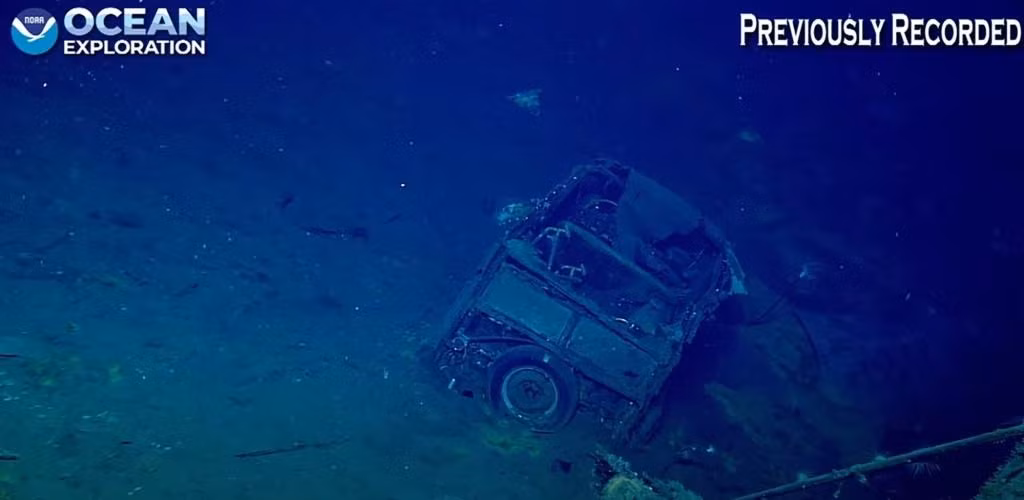 Nghiên cứu của các chuyên gia cho thấy 2 chiếc Douglas SBD Dauntless thuộc một tàu sân bay khác của Mỹ nhưng đã hạ cánh trên tàu Yorktown sau khi bị hư hại trong trận chiến ở Midway. Chiếc máy bay thứ ba có khả năng là một trong những máy bay ném bom dự bị của tàu sân bay Yorktown.