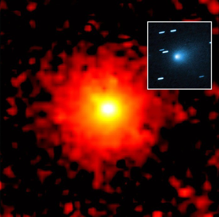 Trong thời gian qua, vật thể liên sao 3I/ATLAS trở thành chủ đề tranh luận trong giới thiên văn. Trong khi một số chuyên gia suy đoán đó có thể là một sao chổi, một giả thuyết khác cho rằng 3I/ATLAS là tàu vũ trụ của người ngoài hành tinh. Ảnh: NASA/ESA.
