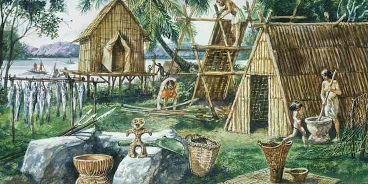 Theo nhà khảo cổ học Laura, những giai đoạn sớm nhất của ngôi làng cổ này có niên đại từ những thế hệ nông dân thời Đồ đá mới đầu tiên và địa điểm này vẫn còn lưu giữ bằng chứng khảo cổ về những ngôi nhà đặc trưng của họ. Tuy nhiên, "nơi đây cũng có rất nhiều hiện vật thời kỳ đồ đá giữa", cho thấy rằng dân làng đã có mối liên hệ với những người săn bắn hái lượm vốn đã sinh sống trong khu vực. Ảnh: DEA PICTURE LIBRARY/De Agostini via Getty Images.