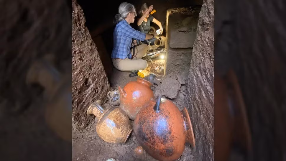 Một ngôi mộ hiếm hoi của nền văn minh Etruscan mới được các nhà khảo cổ phát hiện ở Italy. Kết quả kiểm tra niên đại cho thấy mộ cổ này khoảng 2.600 năm tuổi. Ảnh: Jerolyn Morrison.