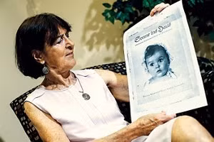 Vì vậy, Hitler và bộ máy tuyên truyền Đức quốc xã đẩy mạnh tuyên truyền về chủng tộc thượng đẳng Aryan. Trong số những người được bộ máy tuyên truyền của phát xít Đức để mắt tới có Hessy Levinsons Taft. Ảnh: Newscom.