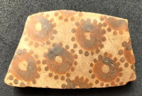 Cụ thể, nhóm nghiên cứu đã kiểm tra, phân tích hàng trăm mảnh gốm thuộc văn hóa Halaf ở miền Bắc Lưỡng Hà và vùng Levant phía Bắc. Chúng có niên đại khoảng năm 6200 trước Công nguyên đến năm 5500 trước Công nguyên. Ảnh: Yosef Garfinkel.