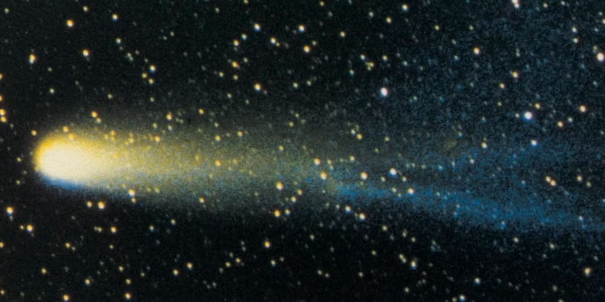 Trái với dự đoán của nhà thiên văn học Flammarion, sao chổi Halley "ghé thăm" Trái đất năm 1910 mà không gây ra bất cứ thảm kịch đáng sợ nào. Ảnh: history.com.