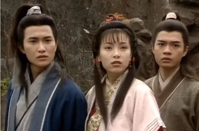 Quách Phù cùng với Đại Võ và Tiểu Võ bị các độc giả yêu thích truyện Kim Dung gọi đùa là "Đào Hoa đảo tam phế". (Ảnh: Sohu)