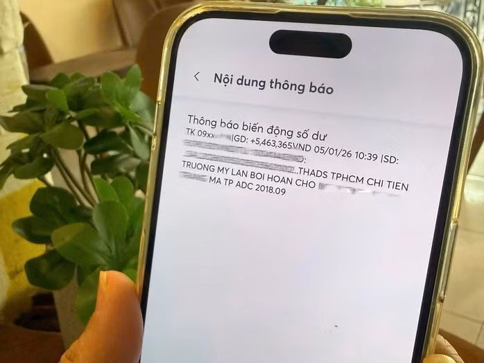 Ông T. nhận được khoản chi trả đợt 7