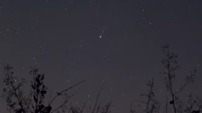 Theo Giáo sư Jehin, sao chổi Lemmon và Swan đều bay khá gần Mặt trời, chỉ khoảng 1/2 khoảng cách từ Trái đất đến Mặt trời, khiến hoạt động của chúng gia tăng mạnh và trở nên rực rỡ hơn khi phản xạ ánh sáng. Ảnh: Josh Dury.