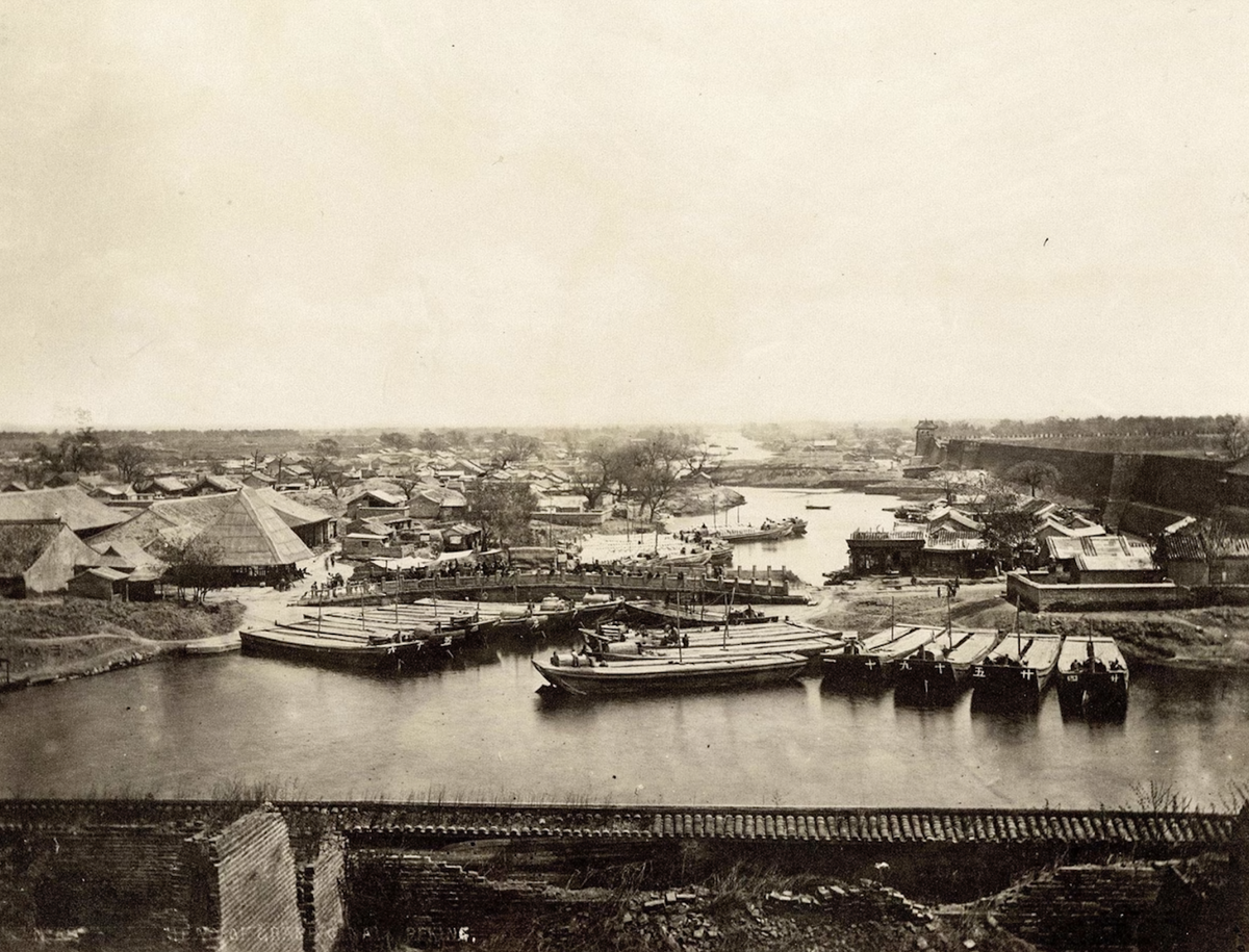 Quang cảnh ở Đại Vận Hà - con kênh quan trọng và nổi tiếng nhất ở Bắc Kinh.