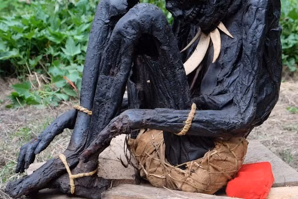 Tập tục này được thực hiện cách đây hơn 14.000 năm. Theo đó, đây là bằng chứng lâu đời nhất từng được biết đến về tập tục ướp xác của loài người. Ảnh: Hsiao-chun Hung.