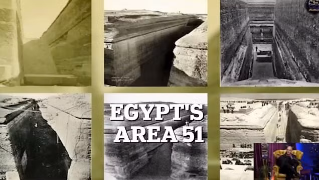 Căn cứ vào các bức ảnh chụp của nhà khảo cổ Barsanti, một số chuyên gia suy đoán cấu trúc hình chữ T khổng lồ được chạm khắc trực tiếp vào nền đá tự nhiên, với những bức tường nhẵn nhưng không bao giờ được phủ bằng đá.