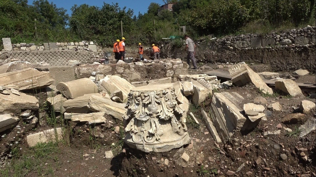 Các nhà khảo cổ đã tiến hành các dự án tại Amastris và những khám phá cho thấy thành phố cổ xưa này từng giàu có, thịnh vượng. Ảnh: turkiyetoday.com.