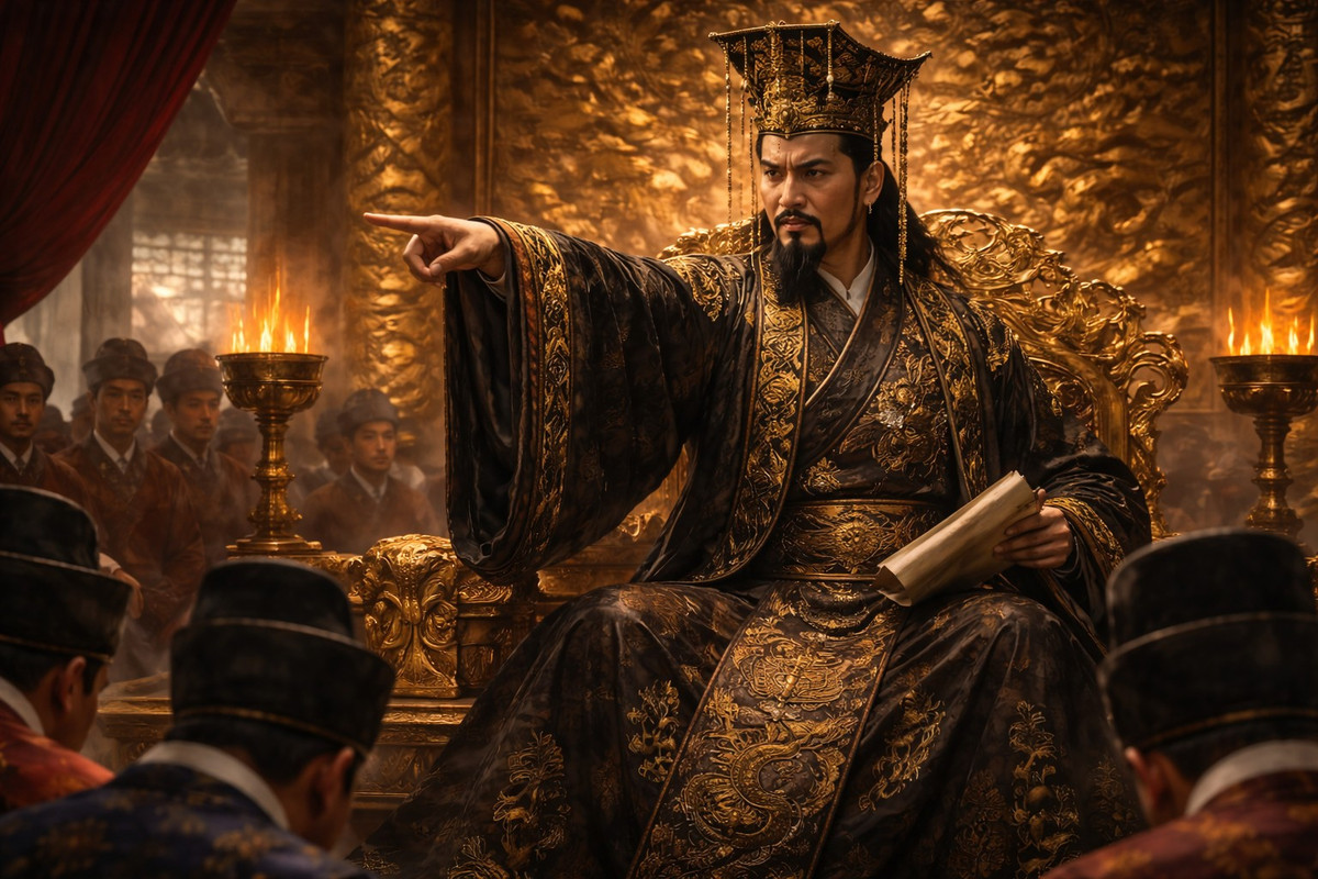 Tần Thủy Hoàng. Ảnh: Chat GPT.