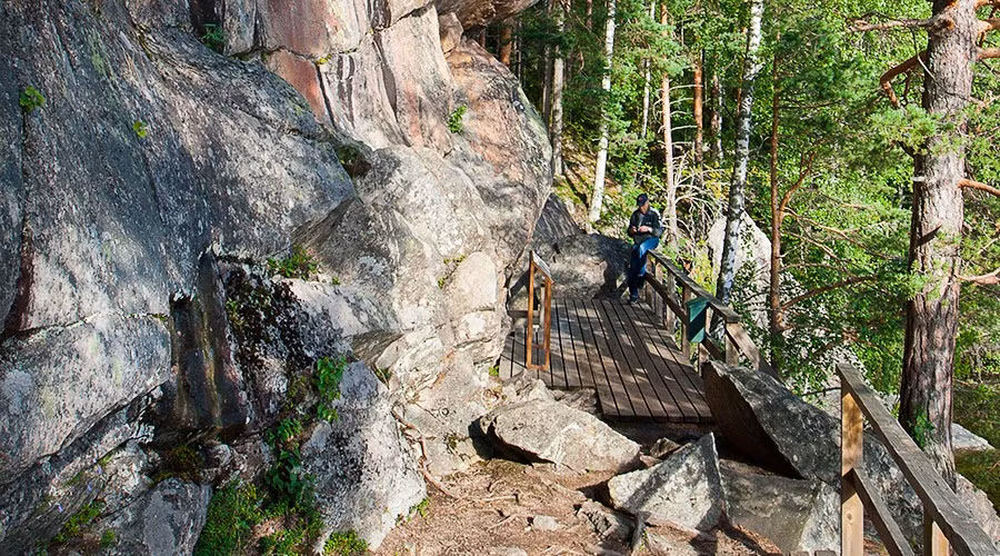 Cuối cùng, nhóm nghiên cứu hy vọng có thể sử dụng thực tế ảo để tái tạo địa điểm này trong các bảo tàng, cho phép du khách đeo kính VR và bước vào thế giới nghệ thuật cổ xưa ở Astuvansalmi. Ảnh: visitlakekorpijarvi.fi.