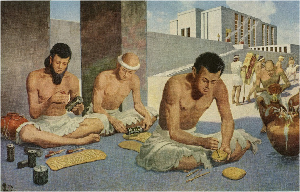 Nhóm nghiên cứu tập trung phân tích các phiến đất sét có nội dung về cách thể hiện cảm xúc của cư dân Lưỡng Hà với các bộ phận cơ thể - một phương pháp chưa từng biết đến cho các văn bản cổ đại trước đây. Ảnh: historydefined.net.